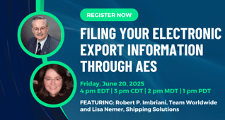 Filing Your Electronic Export Information through AES