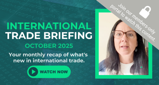 International Trade Briefing: October 2025 [Video]