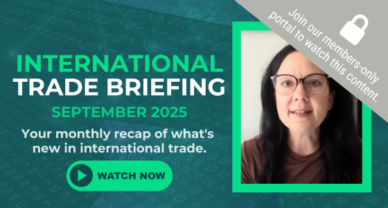 International Trade Briefing: September 2025 [Video]