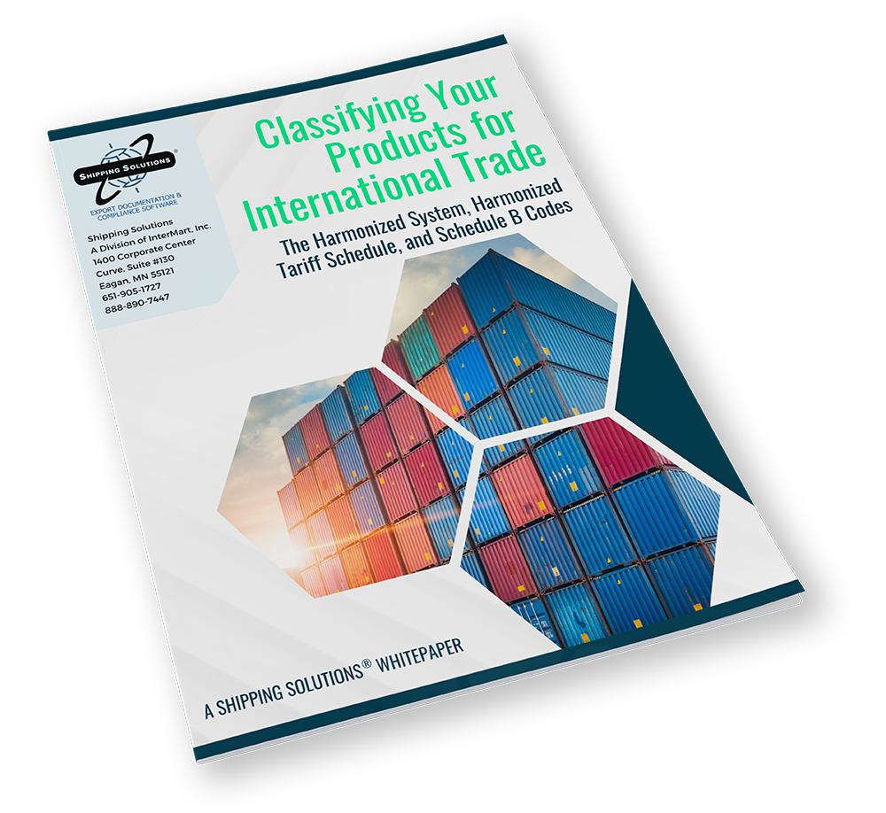 Classifying Your Products for International Trade: The HS, HTS and Schedule B codes eBook